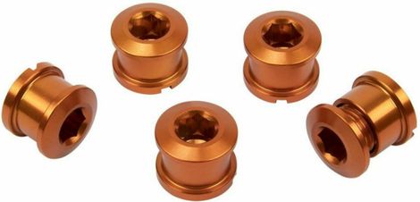 Paquete de 5 Tornillos Insight Alu 6.5x4mm Naranja
