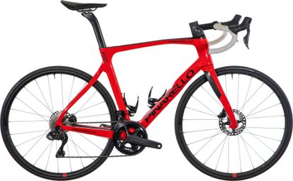 Gereviseerd product - Racefiets Pinarello Prince FX T900 Shimano Ultégra DI2 12V Helderrood 2022