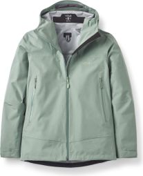 Groene RAB Namche Gore-Tex waterdichte damesjas