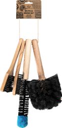 Kit de 4 Brosses de Nettoyage Peaty's