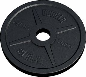 Disques Olympiques en fonte - 50/51 mm - Poids : 10 KG