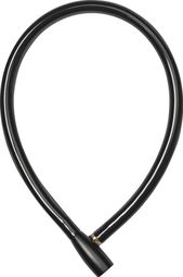 Abus Serrure à câble 3406K/55 Noir - Serrure à clé pour vélo (55cm)