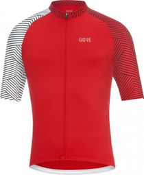 GORE C5 Trui met korte mouwen Rood/Wit