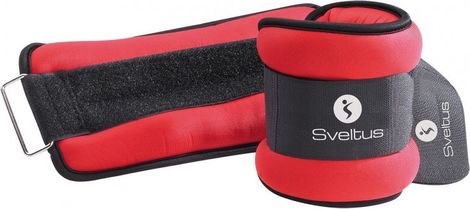 Paire de bracelets lestés Sveltus 1 5kg