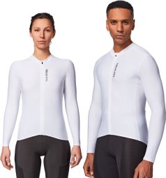 Van Rysel Racer 2 langarmshirt, wit, unisex