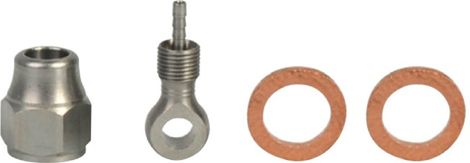 Set van 4 banjo's, klemmoeren en Elevdes-afdichtingen