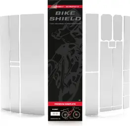 Kit completo di protezione telaio SportsCover BikeShield Premium trasparente