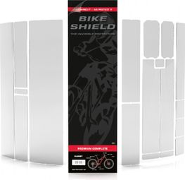 Kit completo di protezione telaio SportsCover BikeShield Premium trasparente