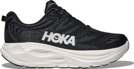 Hoka Gaviota 6 Large zwart/wit hardloopschoenen voor dames