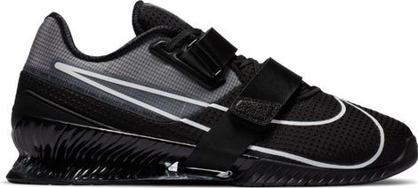 Prodotto ricondizionato - Coppia di scarpe da sollevamento pesi Nike Romaleos 4 Black Unisex