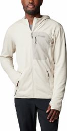 Polaire à Capuche Columbia Triple Canyon Grid Blanc
