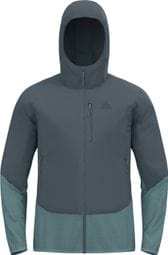 Odlo Ascent Hybrid Jacket Grau/Blau