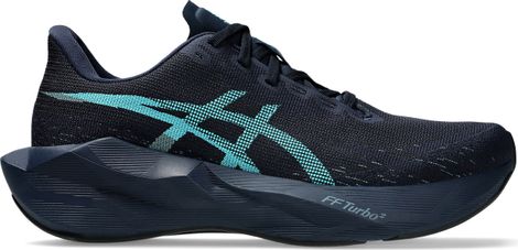 Zapatillas de running Asics Novablast 6 azul para hombre. EMBARGO 01/07/2026