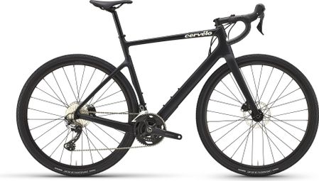 Bicicleta de gravilla Cervélo Aspero Shimano GRX 11V 700 mm Negra 2024