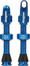 Hope Blue Tubeless Valve Pair