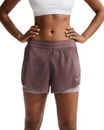 Short 2-en-1 Nike Swift Rose Femme