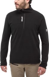 Forro polar Ubic Lightgrid 1/2 Zip Negro de mijo para hombre