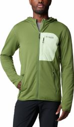 Columbia Triple Canyon Grid Hooded Fleece Groen