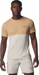 Columbia Herren Graphic Cirque River Pro Beige Technisches T-Shirt