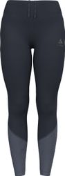 Damen Odlo Essentials Print Long Tights Blau
