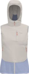 Odlo Ascent Women's Hybrid Vest Grijs/Blauw