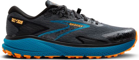 Chaussures Trail Brooks Divide 5 Noir/Bleu Homme