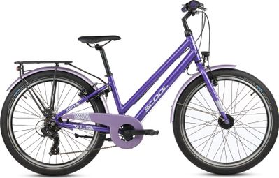 S’COOL chiX pro  vélo enfant  7 vitesses  Violet/Lavande