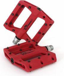 MSC Nylon Vlakke Pedalen Rood