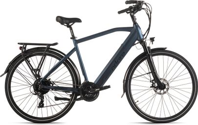 VTC électrique Adore 28'' aluminium Atr-190 moteur arrière 50nm / 15Ah bleu foncé mat