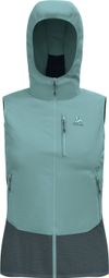 Odlo Ascent Women's Hybrid Vest Green/Grey