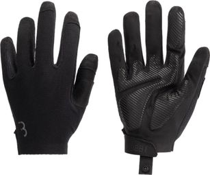 BBB Guantes largos de verano Explorer Comfort Negro