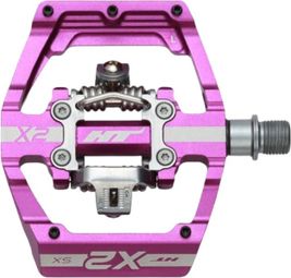 Paire de Pédales Automatiques HT X2 SX Violet