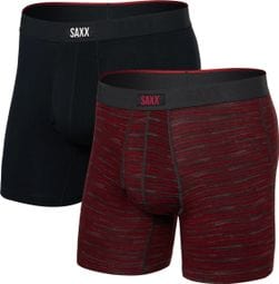 Pack de 2 Boxers SAXX Vibe Xtra Noir Homme