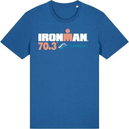 Ironman 70.3 Duisburg Kurzarm T-Shirt Royalblau Herren