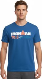 Ironman 70.3 Duisburg Heren Royal Blauw Korte Mouw T-Shirt