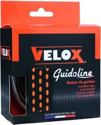 Ruban guidoline vélo - noir et orange