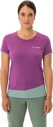 Vaude Sveit Technisch T-shirt Roze/Groen voor dames