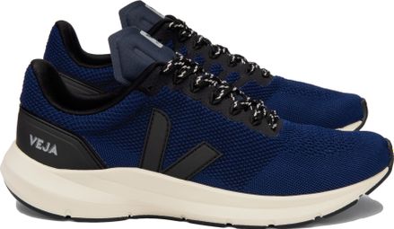 Veja Marlin LT V-Knit Running Shoes Blue Black Mens