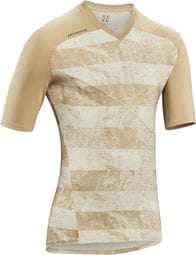 Maglia Rockrider Feel All Mountain a manica corta Beige