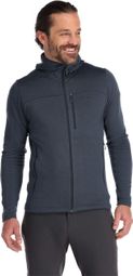 RAB Graviton Grey Hooded Fleece