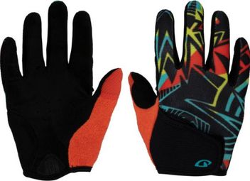 Giro DND Children's Long Gloves Black / Multicolor