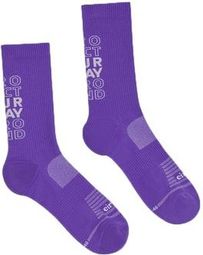 Chaussettes de running Circle Speedy High Violet