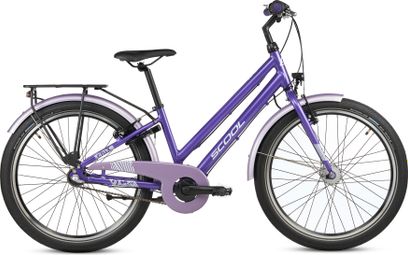 S’COOL chiX pro  vélo enfant  3 vitesses  Violet/Lavande