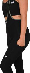 Lange Radhose mit Trägern Women Wilma Amélia Black