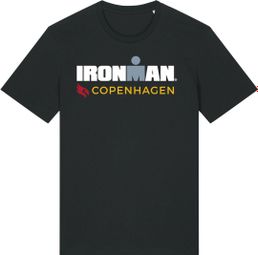 Camiseta de manga corta Ironman Copenhague negra para hombre