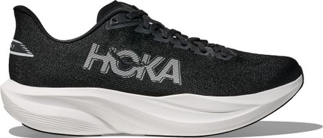 Hoka Mach 7 hardloopschoenen zwart/wit dames
