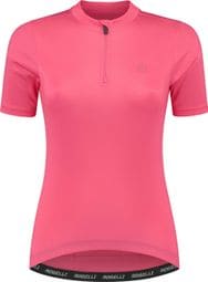 Maillot Manches Courtes Rogelli Core Femme Rose