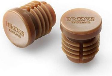 Brooks Brown Handlebar End Cap