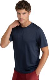 T-shirt randonnée manches courtes homme Scout Marine Bleu