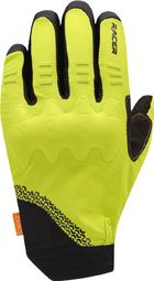 Racer Gloves Rock 3 Lange Handschuhe Schwarz / Limette